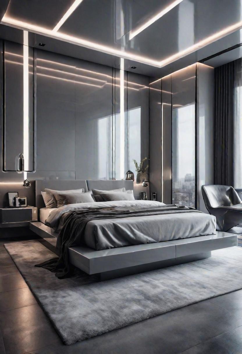 Modern Grey Bedroom Inspiration