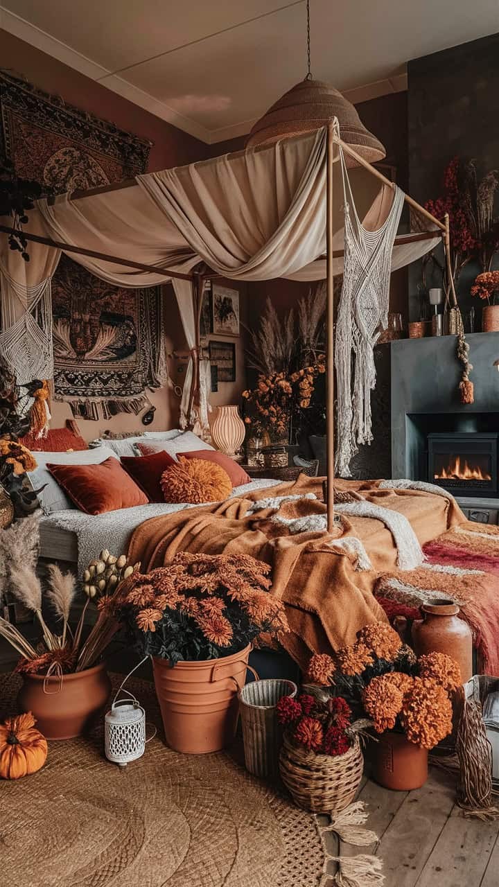 24 Autumn Decor Ideas For Bedrooms