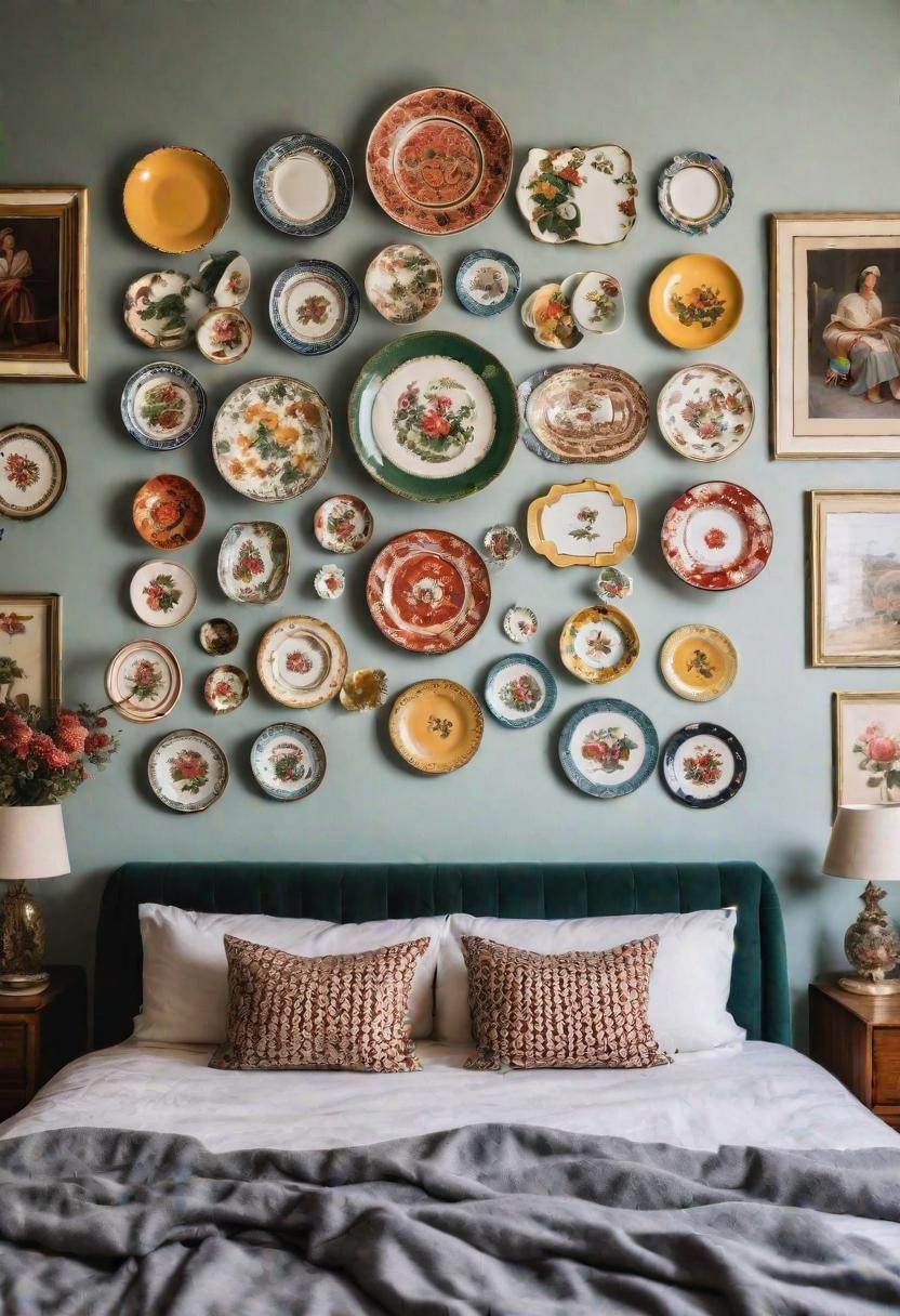 Vintage Plate Wall Decor