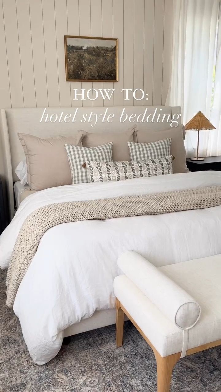 Use Hotel Style Bedding