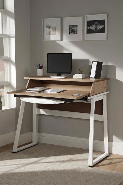 Fold-Down Desk Delight