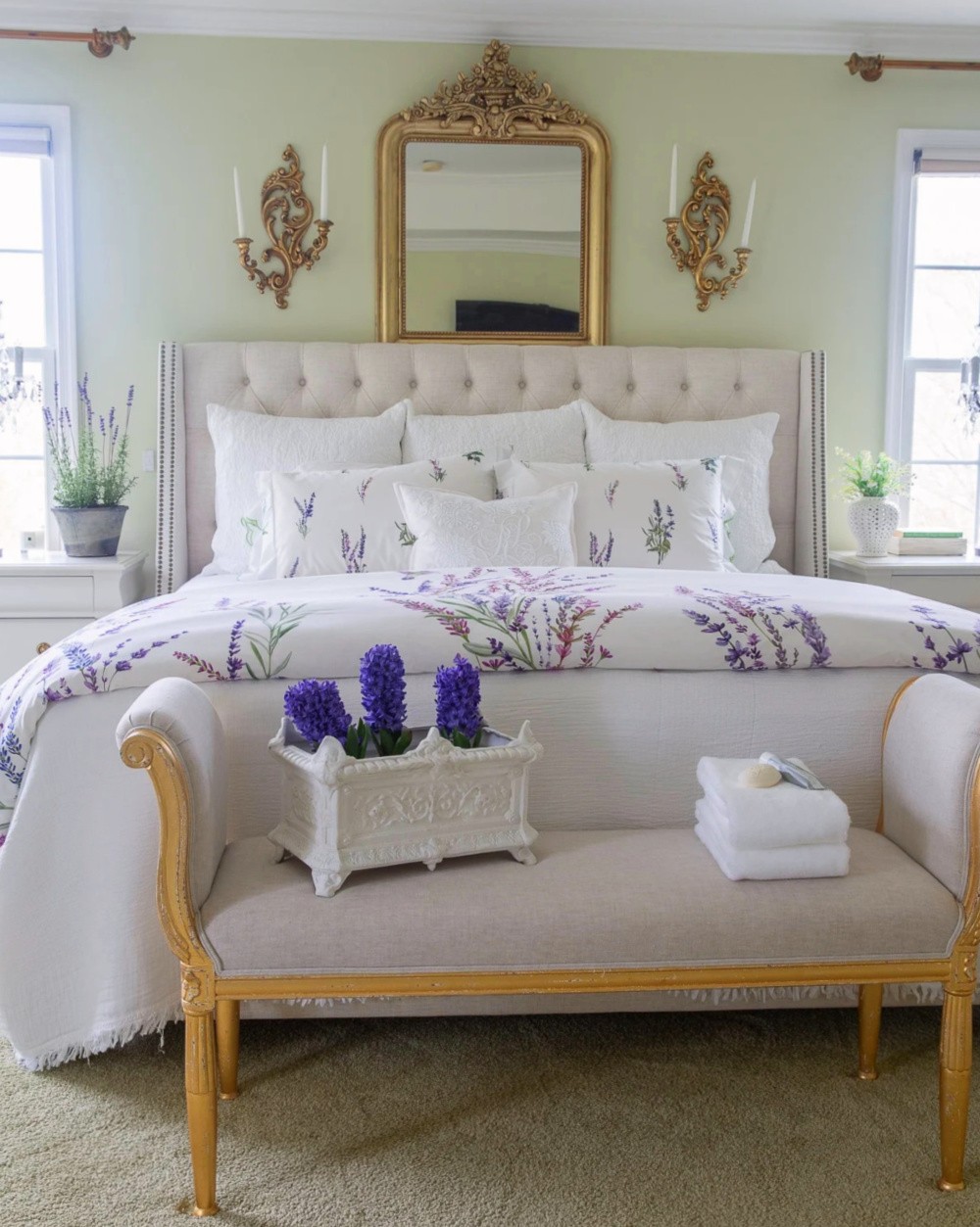 Guest Bedroom Refresh with Coastal Art