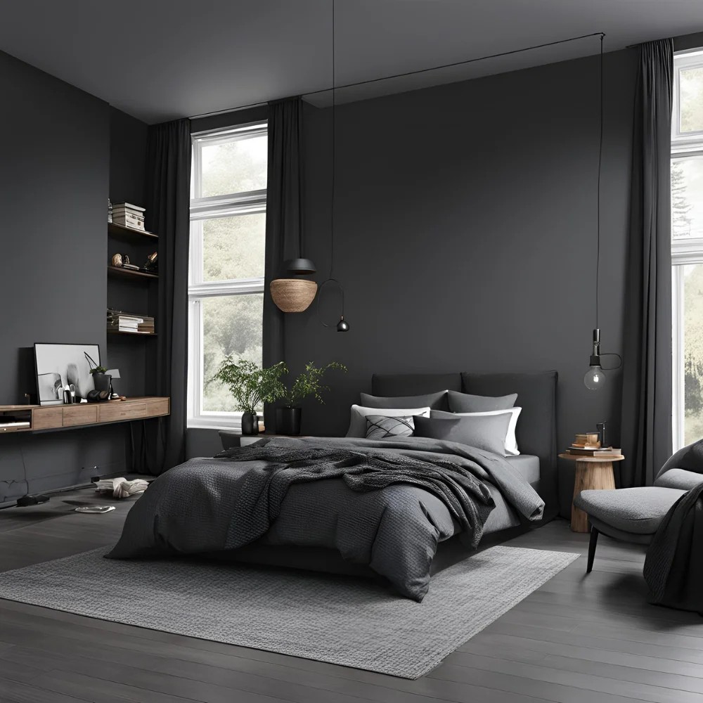 Dark Grey Bedroom Ideas