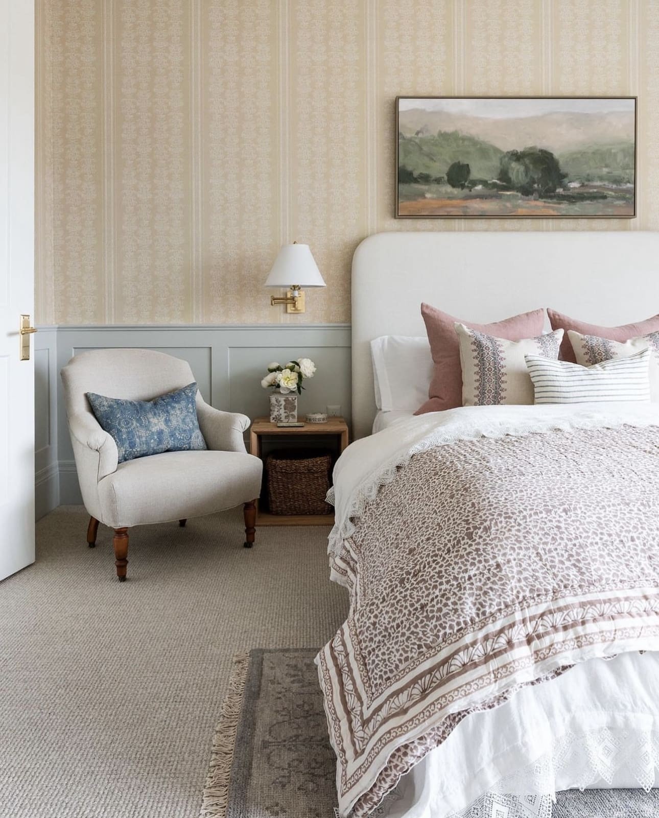 Chic and Feminine McGee Bedroom