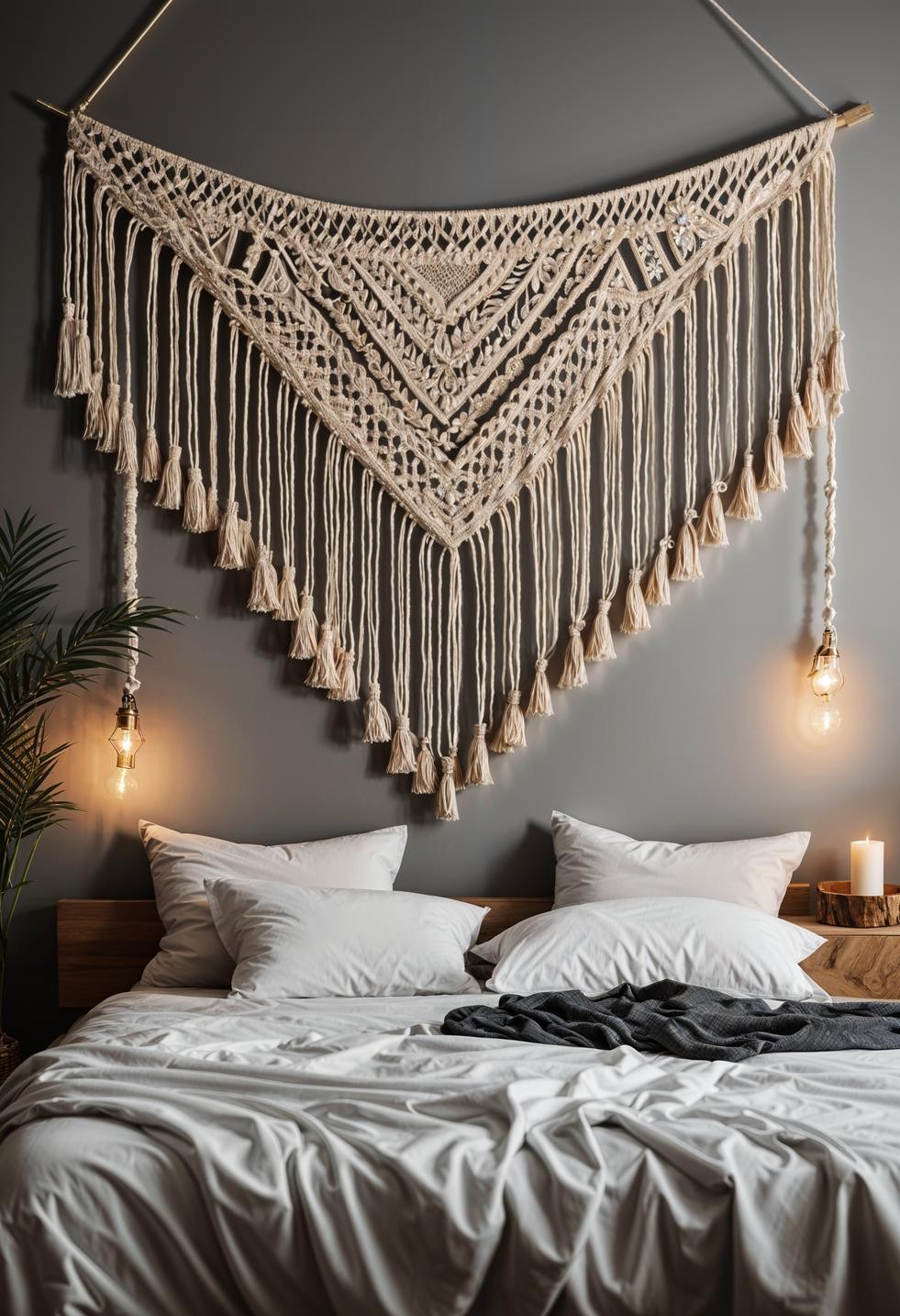 Affordable DIY Macramé Wall Hanging