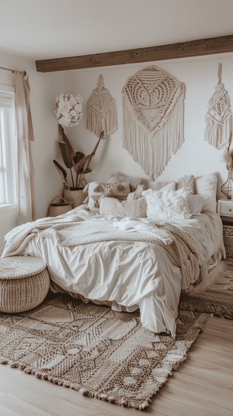 Beachy Bedroom Inspo