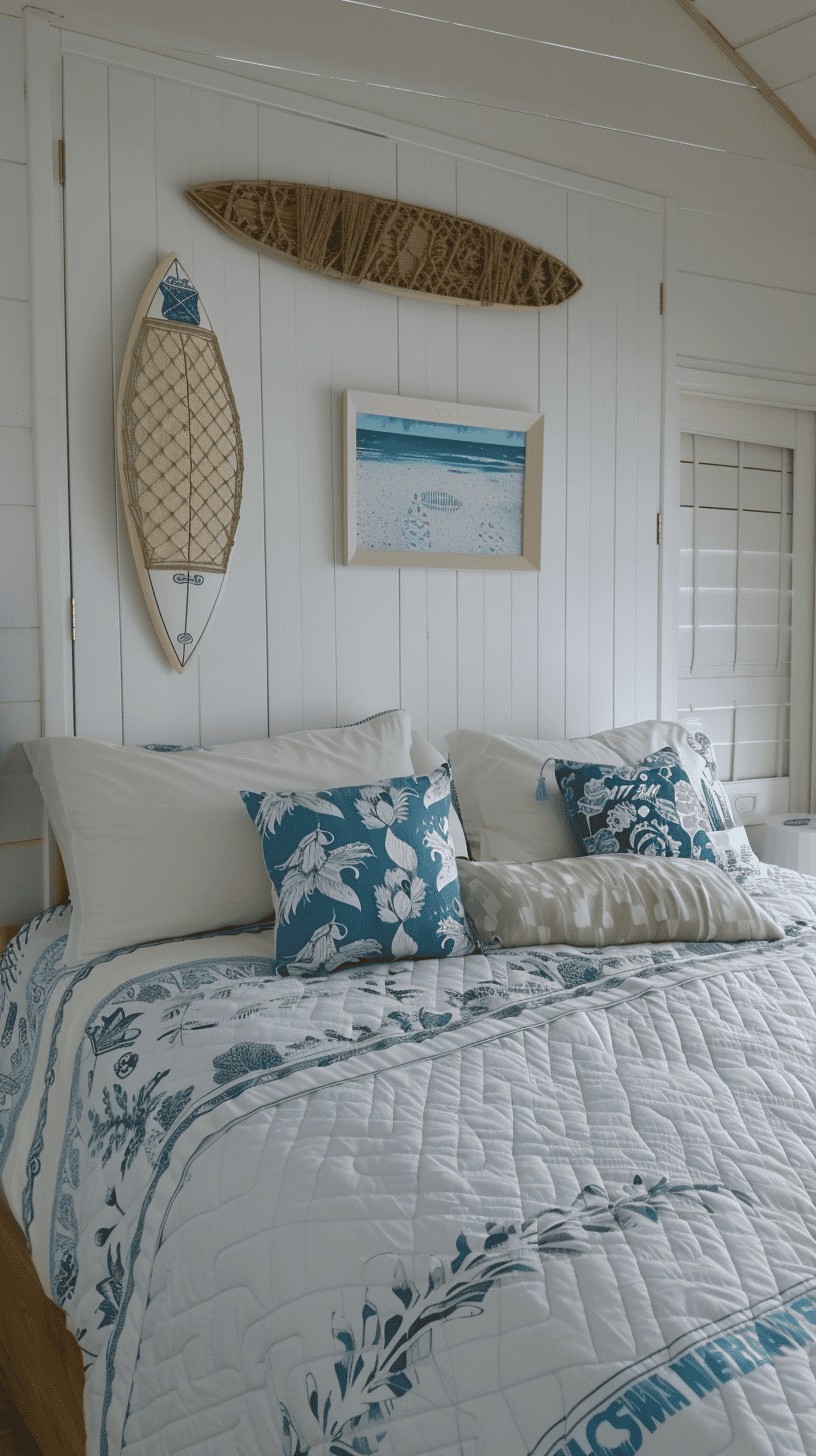 Beachy Bedroom Inspo