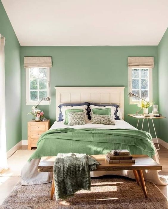 06 | Add a sage green duvet cover