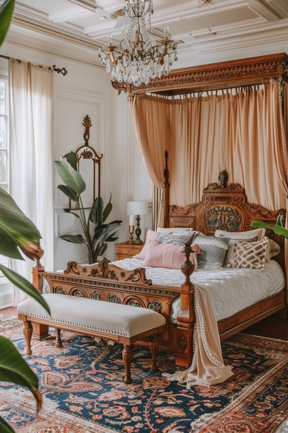 Boho Chic Sophistication: Luxurious Sanctuary