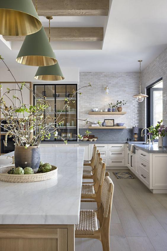 Kitchens with a Nancy Meyers Aesthetic