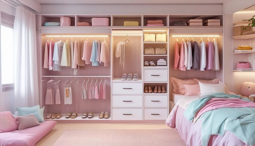 Built-in Closet Organizer