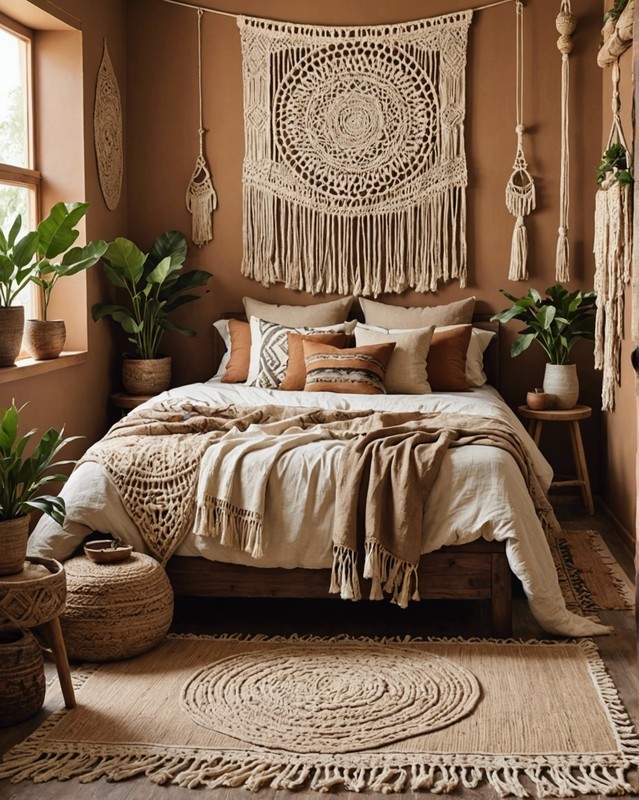 20 Super Cozy Boho Style Bedroom Ideas