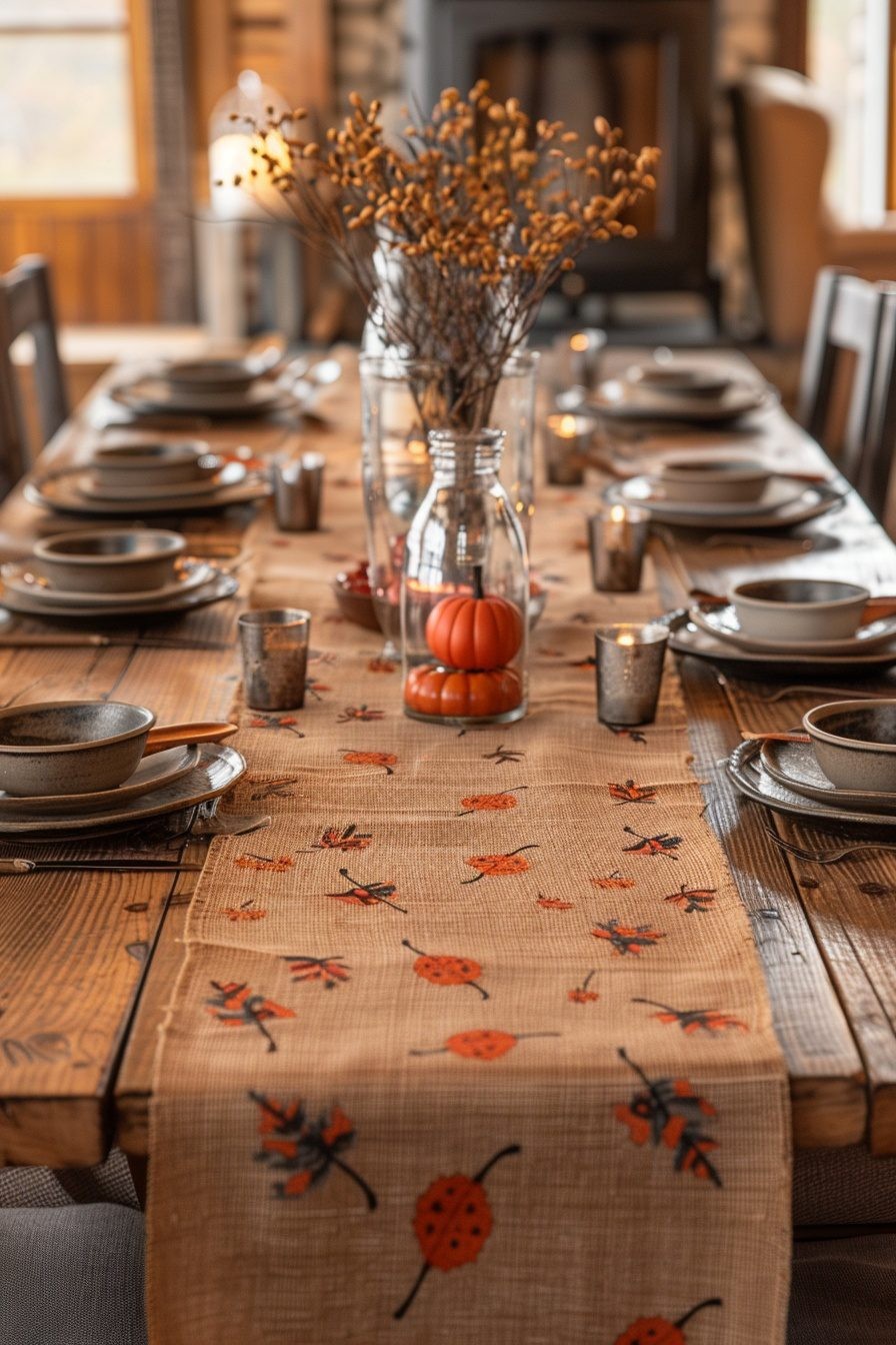 Seasonal Harvest Table Runners