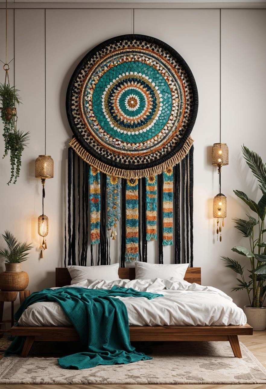 Eclectic Boho Wall Decor Ideas