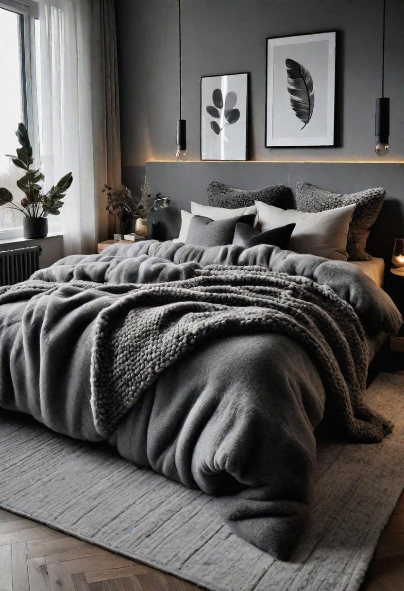 Cozy Grey Bedroom Decor