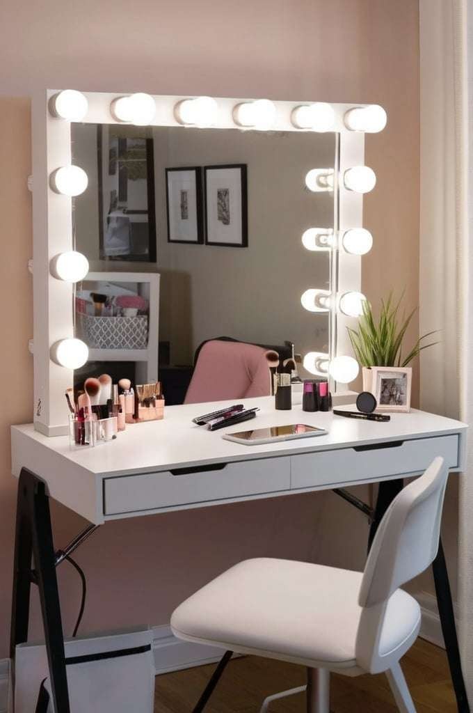 Multi-Purpose Vanity Desk