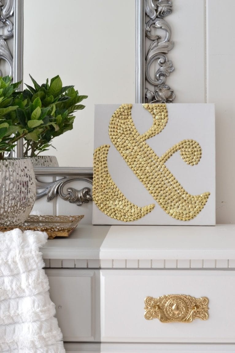 DIY Ampersand Art