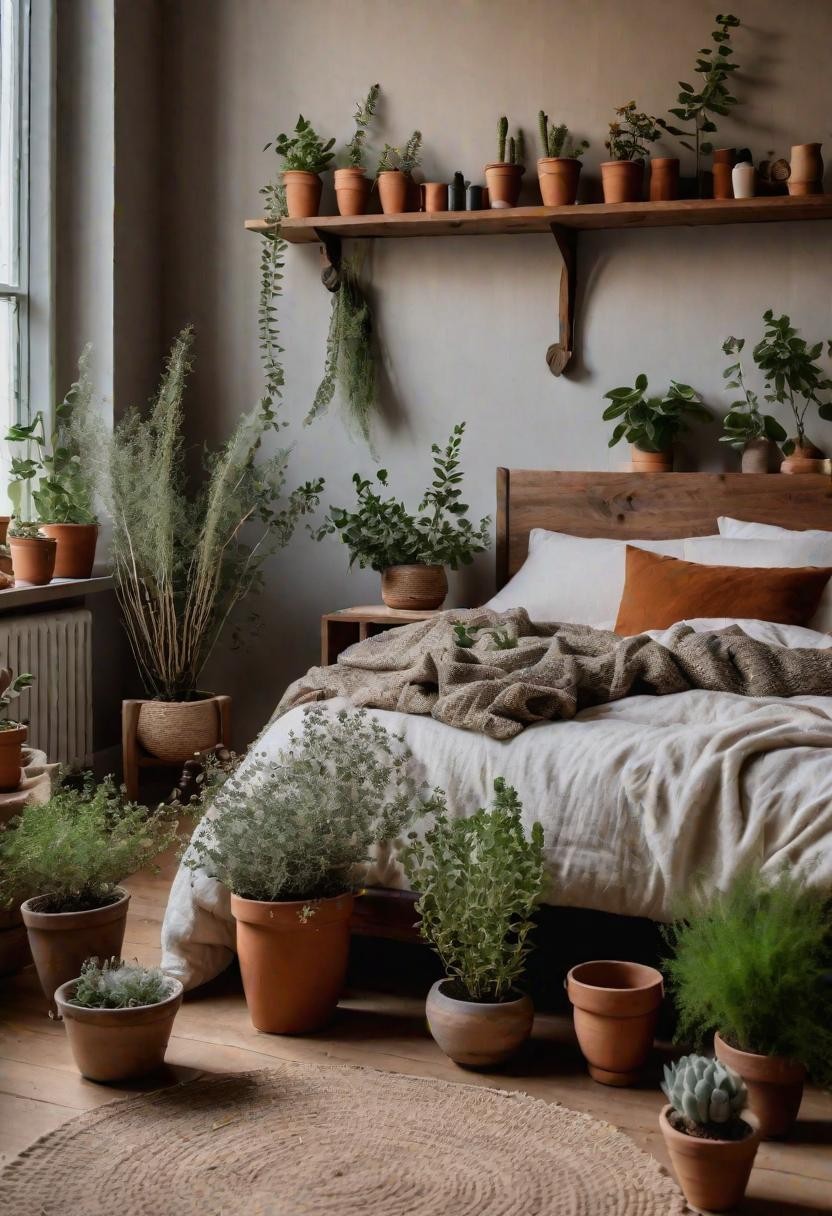 Herbal Bedroom Accents