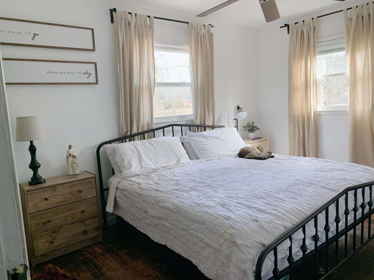 Small Master Bedroom Makeover