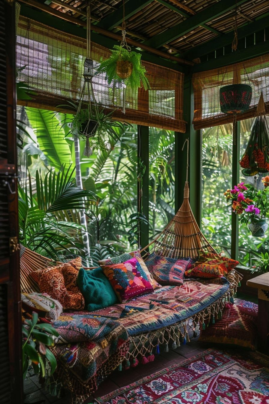 Boho Bohemian Jungle Hideaway