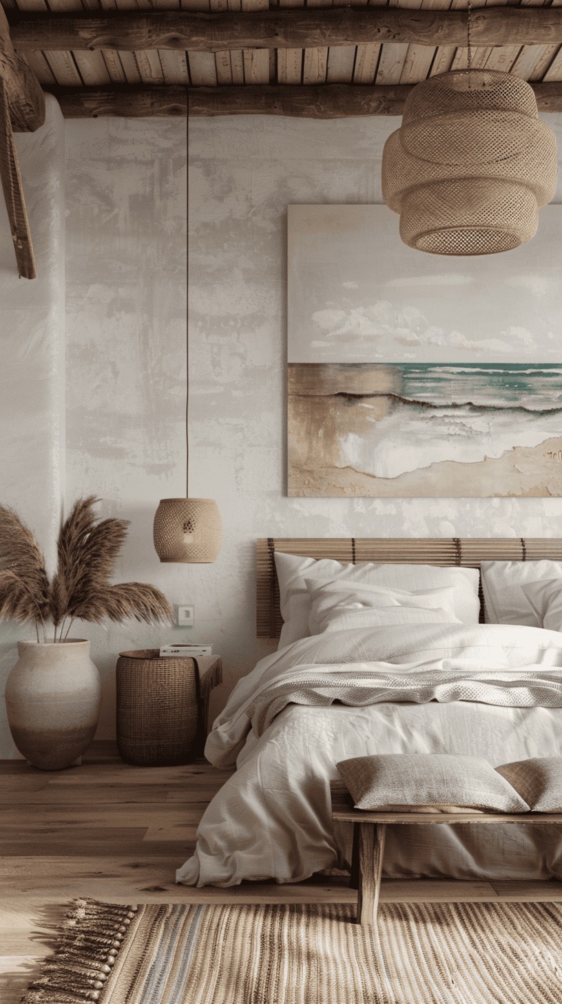 Beachy Bedroom Inspo