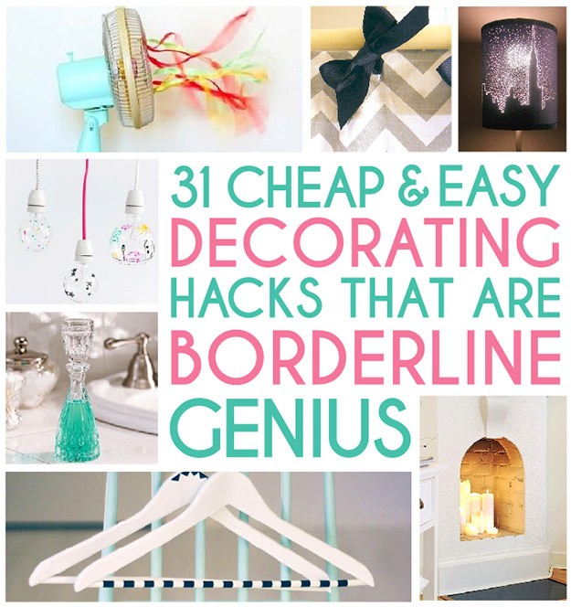 31 Home Decor Hacks That are Borderline Genius