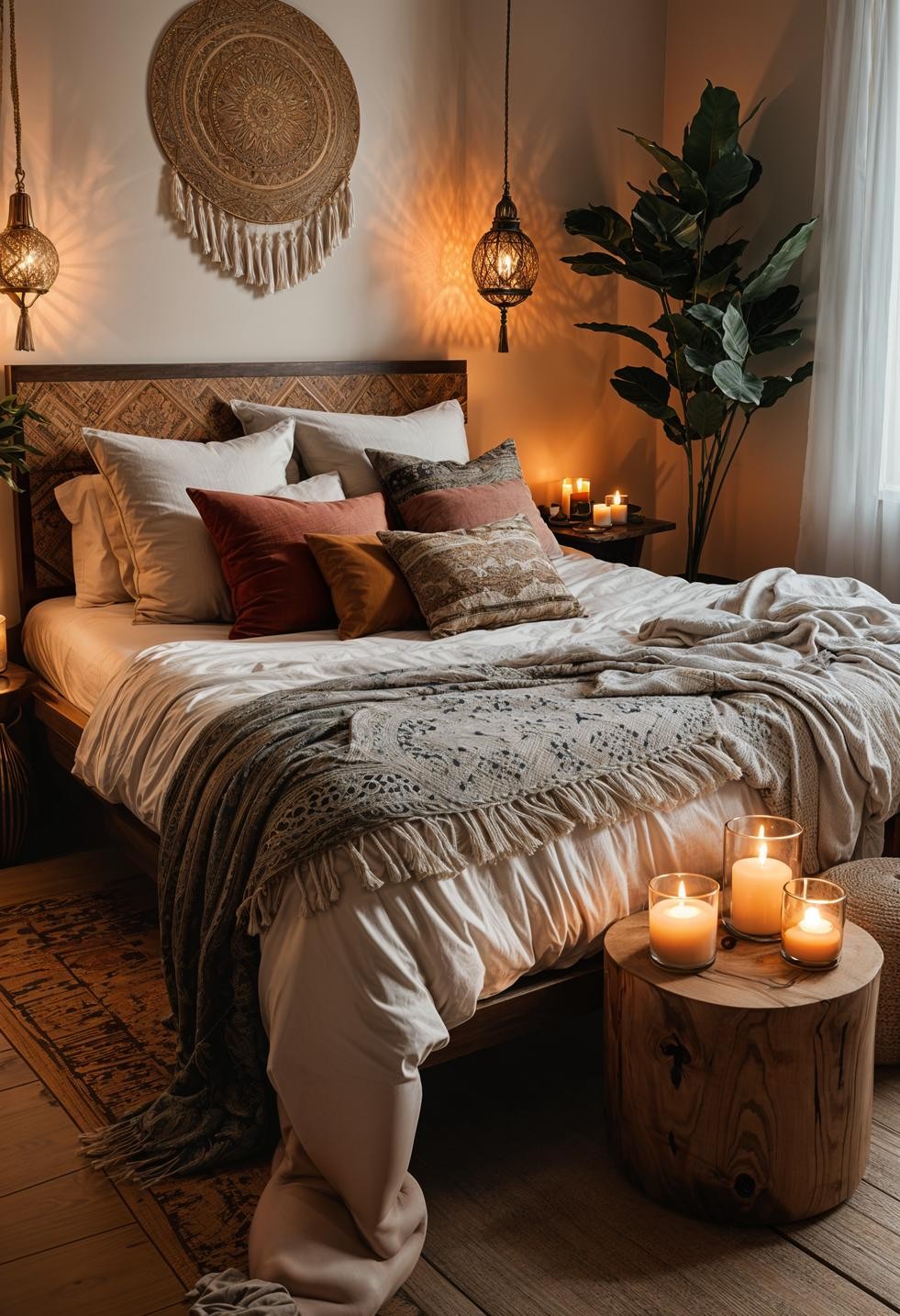 Boho Candleholder Lighting Ideas