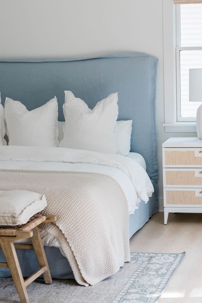 Cozy Yet Light and Airy Bedding