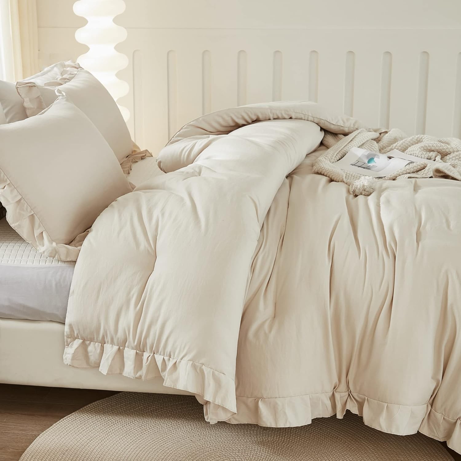 Refresh Bedding and Pillows: