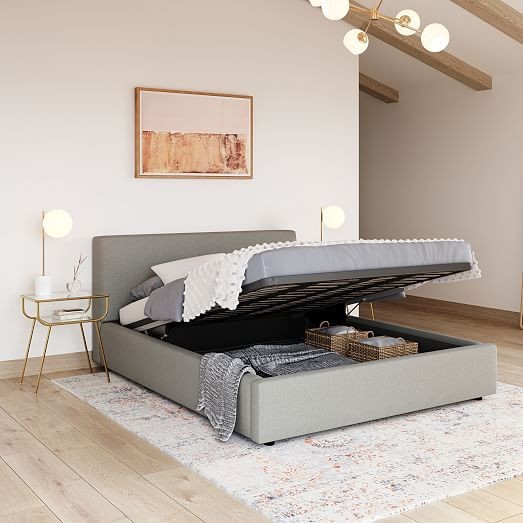 A storage bed will solve all your space issues