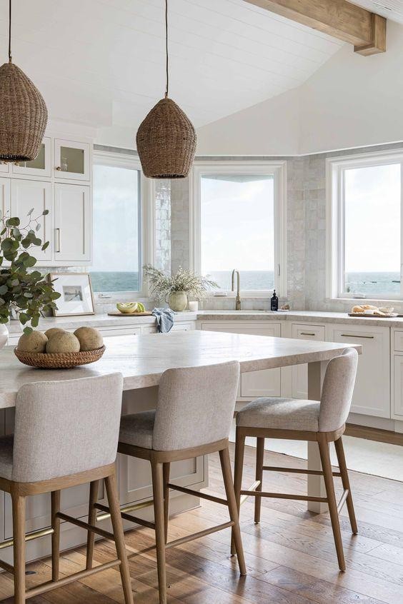 Kitchens with a Nancy Meyers Aesthetic