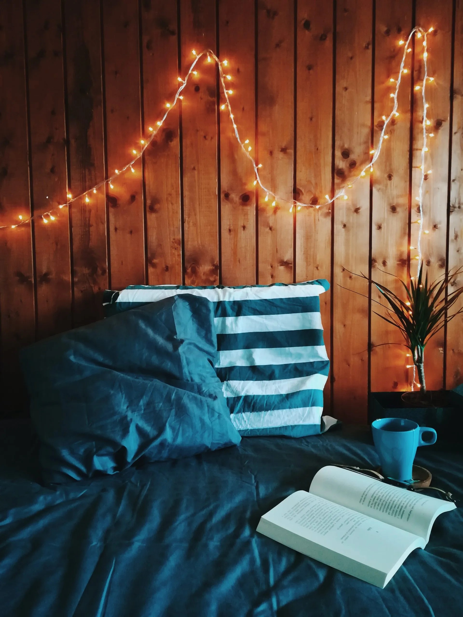 Add String Lights For A Cosy Feel