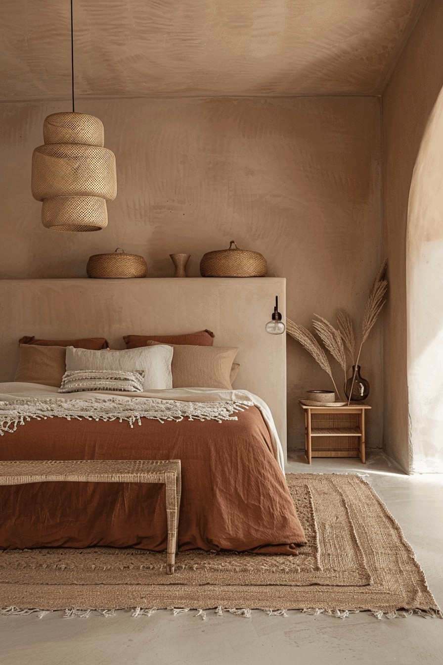 Clay Colors and Textures Boho-Style