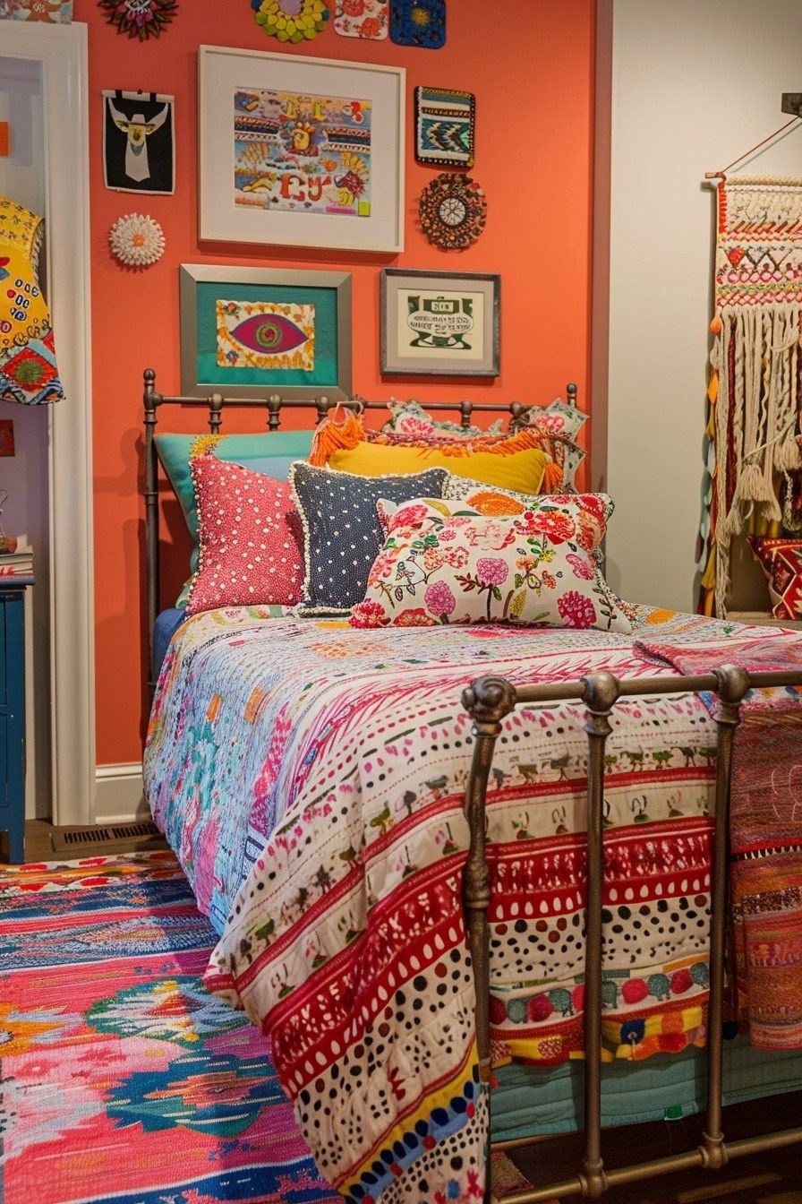 Energetic Ambiance: Teen Boho Bedroom Decor